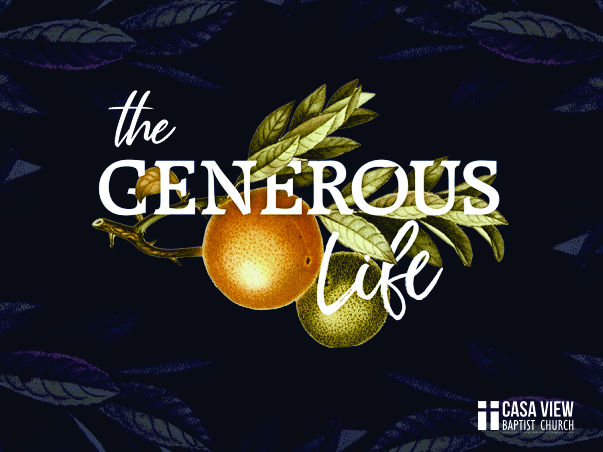 The Generous LIfe